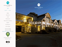 Tablet Screenshot of hotelnaguilan.com